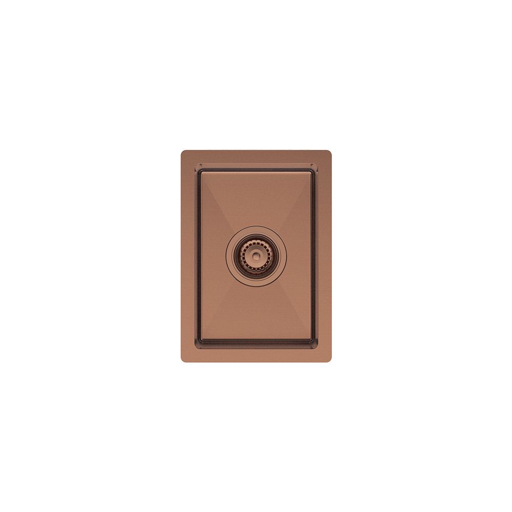 Hana 10L Single Kitchen Sink, Brushed Copper by Fienza