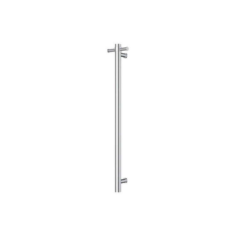 Isabella Vertical Heated Towel Rail, 100 x 900mm, Chrome by Fienza