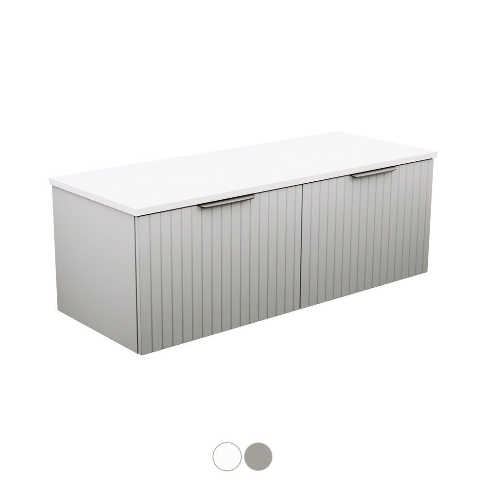 Bayview 1200 Single Bowl Wall Hung Vanity by Fienza
