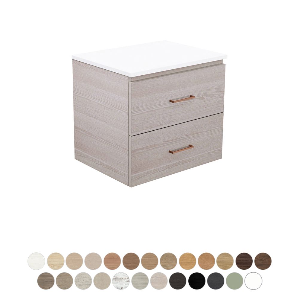 Carmen All Drawer 600 Wall Hung Vanity by Fienza
