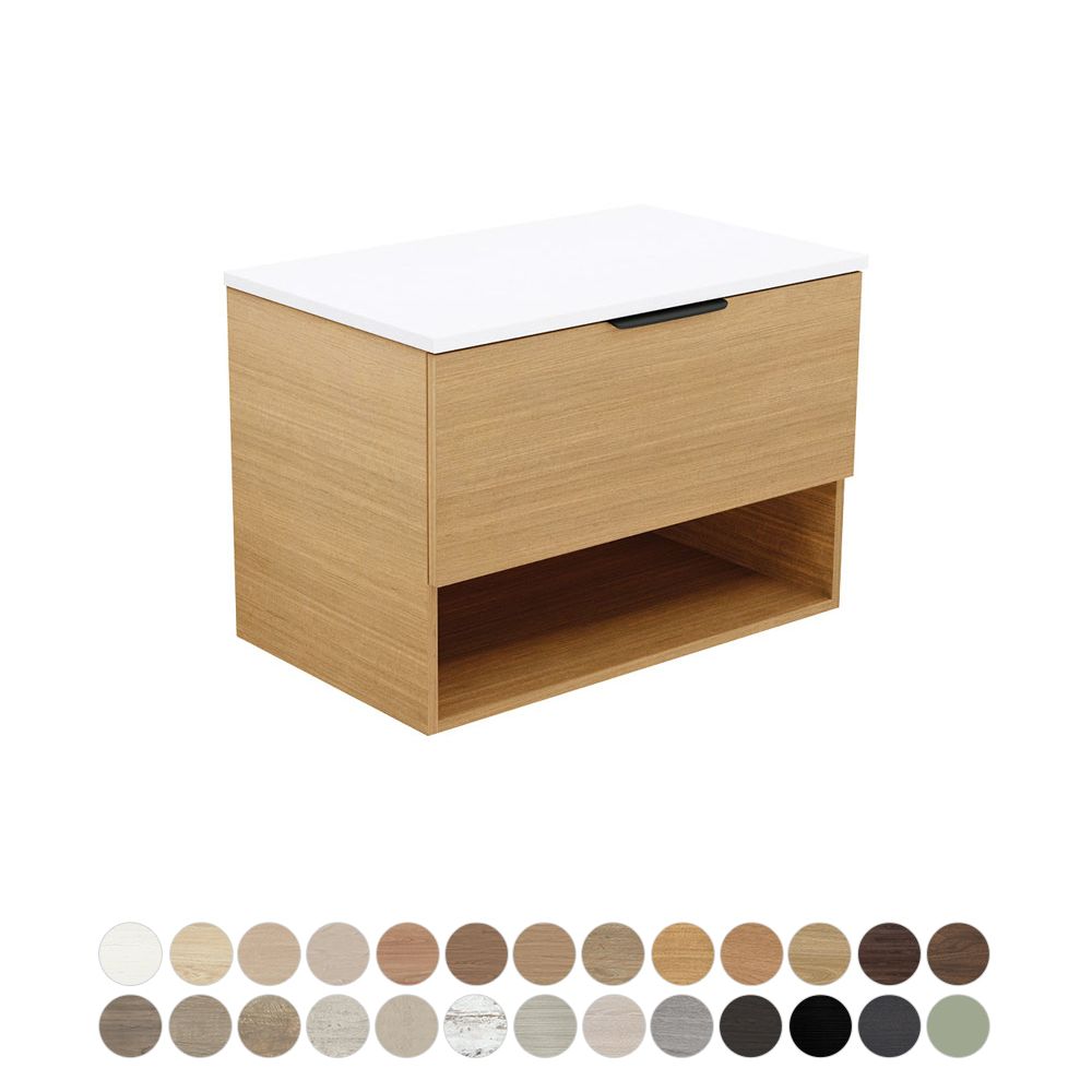Kassi All Drawer 750 Wall Hung Vanity by Fienza