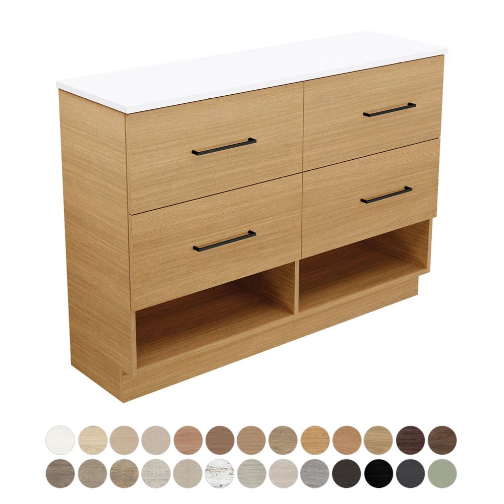 Kassi Ensuite 1200 Floor Standing Vanity by Fienza