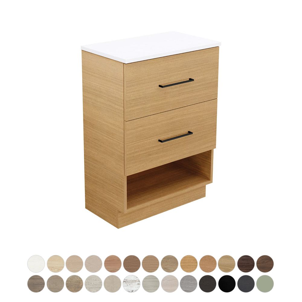 Kassi Ensuite 600 Floor Standing Vanity by Fienza