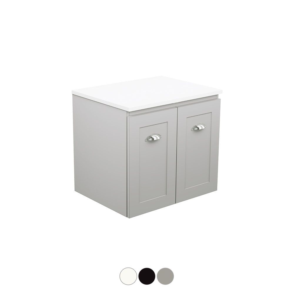 Newport Door 600 Wall Hung Vanity by Fienza