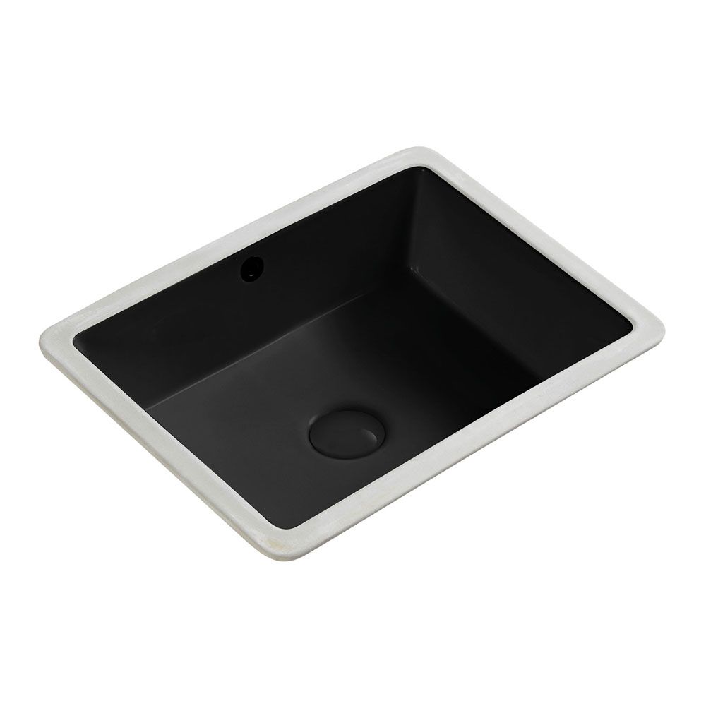 Koko Undermount Basin, Matte Black by Fienza
