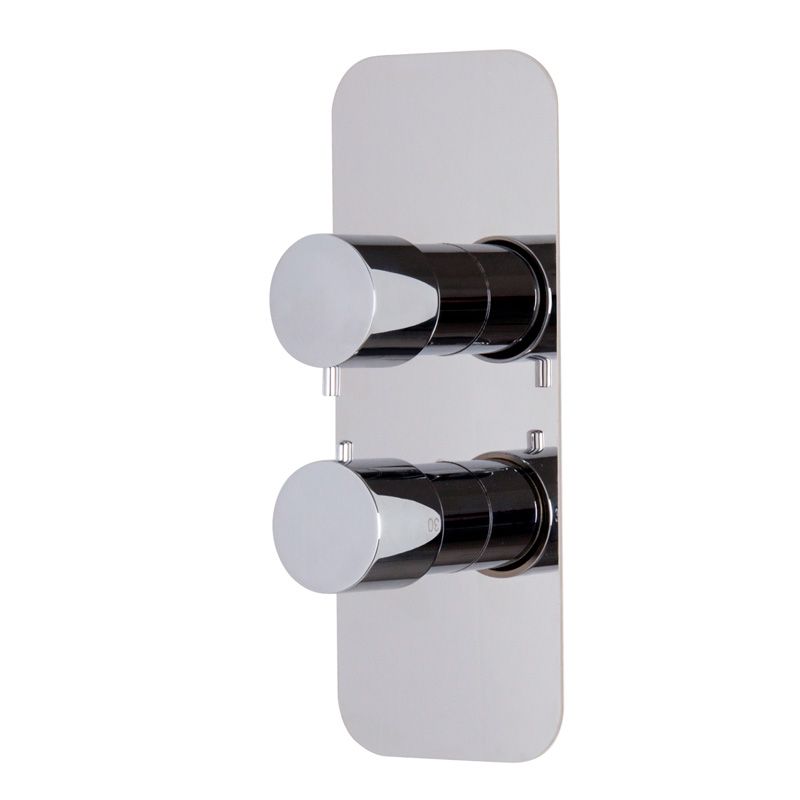 Thermostatic mixer for concealed installation with 2/3 outlets diverter F3229X7 by FIMA Carlo Frattini
