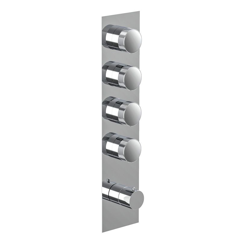 Thermostatic built-in shower mixer Texture Collection – Spillo Tech F5603X4 by FIMA Carlo Frattini