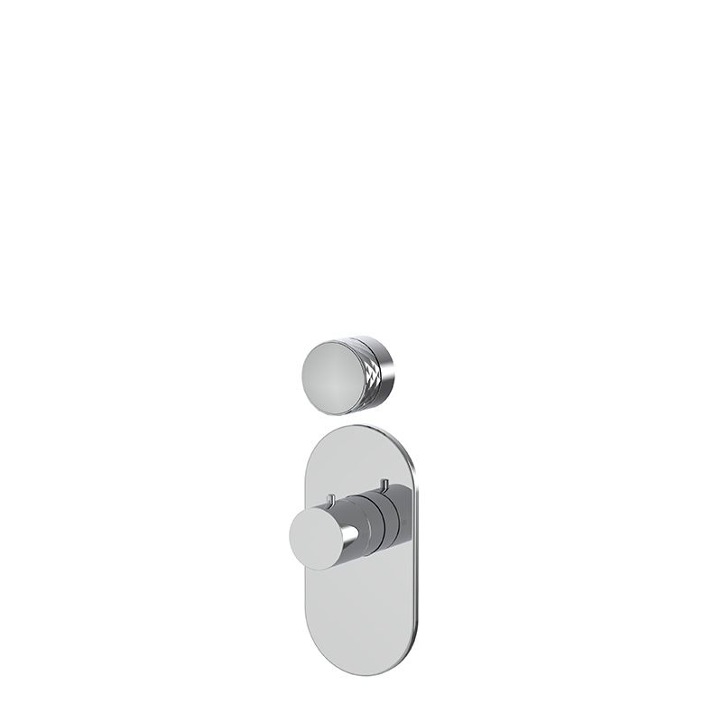 Thermostatic built-in shower mixer Texture Collection – Spillo Tech F5623X1 by FIMA Carlo Frattini