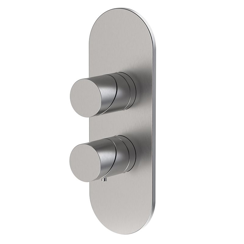 Thermostatic mixer for concealed installation with 2/3 outlets diverter F5809X7 by FIMA Carlo Frattini