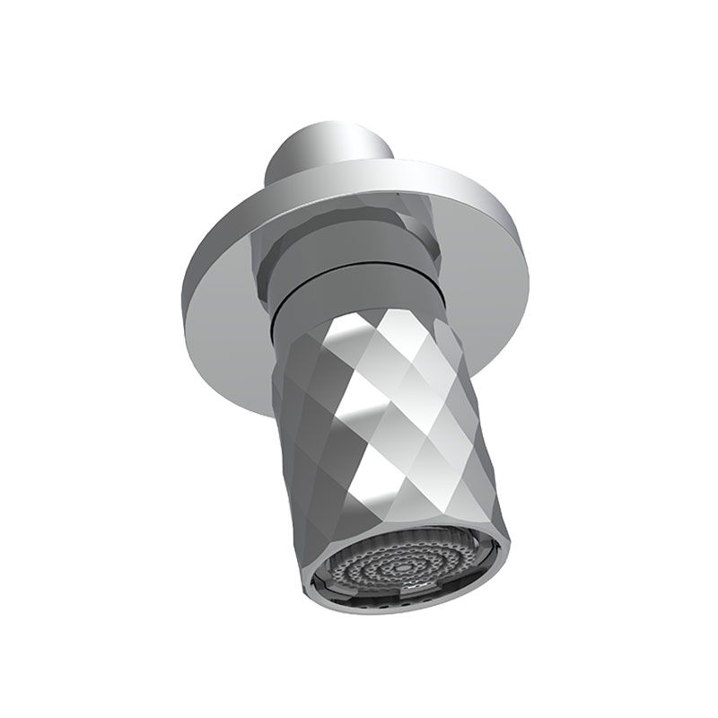 SURFACE installation micro shower head, Texture X F1610XR by FIMA Carlo Frattini