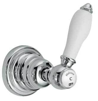 Melrose 21 External part for wall-mounted built-in straight stop cold by Fir Italia