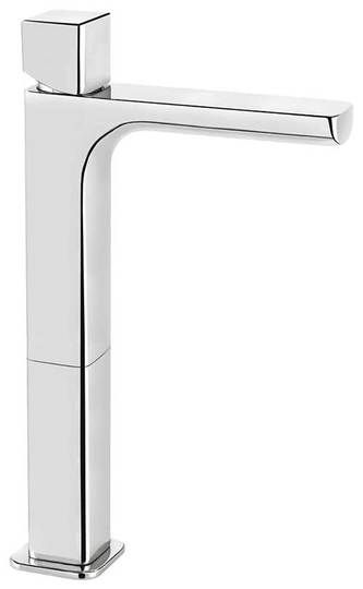 Daily Cube 45 Wash basin mixer, 305 mm high, center distance 135 mm long, without pop-up drain by Fir Italia