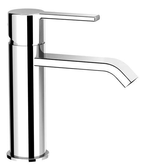 Sweet 46 Wash basin mixer, 170 mm high, center distance 125 mm long, with clic/clac pop-up drain by Fir Italia