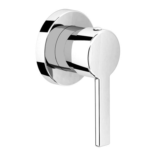 Sweet 46 External part for wall-mounted built-in mixer by Fir Italia