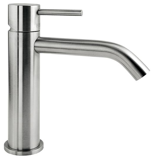 CleoSteel 48 Wash basin mixer, 189 mm high, center distance 145 mm long, without pop-up drain by Fir Italia