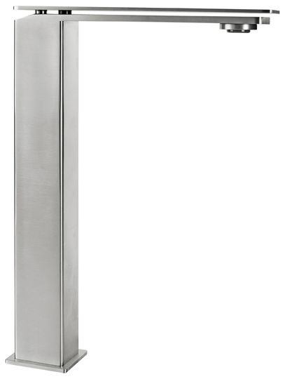 PlaySteel 58 Wash basin mixer, 304 mm high, center distance 160 mm long, without pop-up drain by Fir Italia