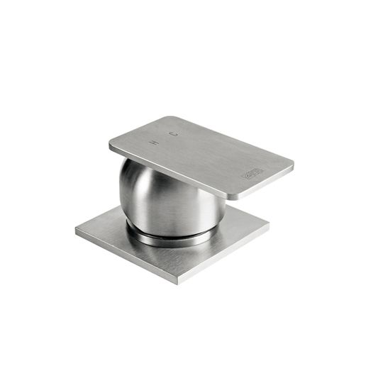 PlaySteel 58 Deck-mounted mixer for water spout by Fir Italia