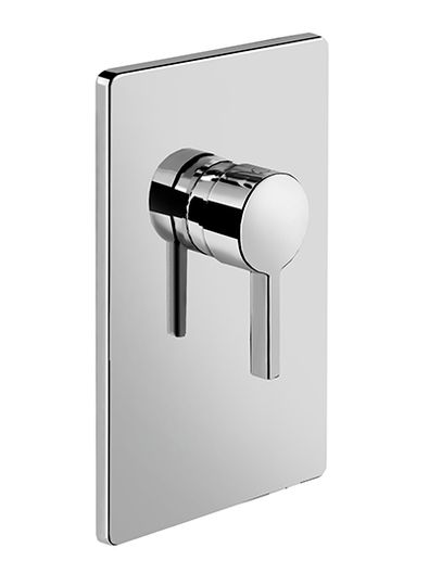 Kley 68 External part for wall-mounted built-in one-way shower mixer by Fir Italia