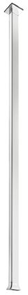 Déco 87 Ceiling-mounted water spout 1/2'', 1550 mm long by Fir Italia