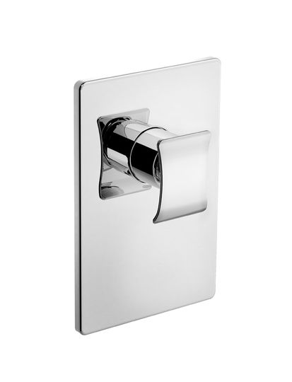 Déco 87 External part for wall-mounted built-in one-way shower mixer by Fir Italia
