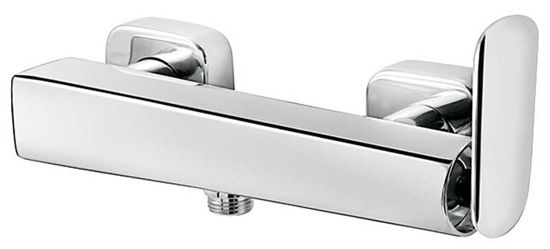 Dynamica 88 Wall-mounted shower mixer with flex hose connection by Fir Italia