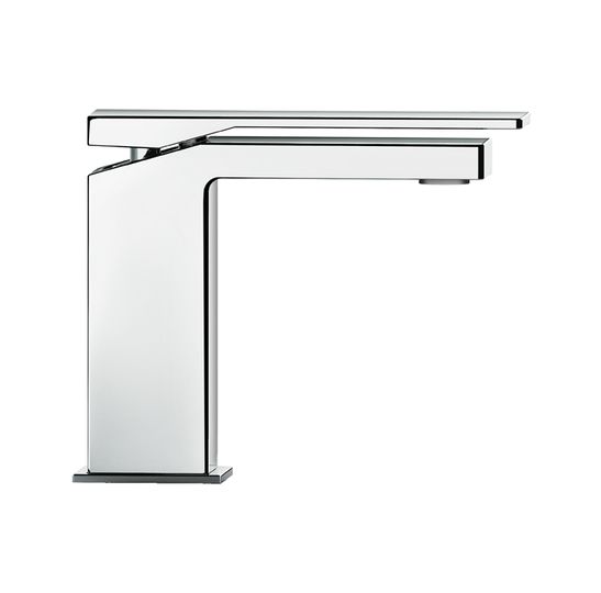 Playone 90 Wash basin mixer, 130 mm high, center distance 105 mm long, with clic/clac pop-up drain by Fir Italia