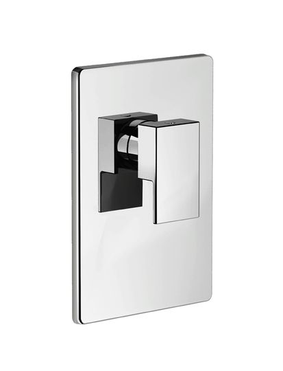 Playone 90 External part for wall-mounted built-in one-way shower mixer by Fir Italia