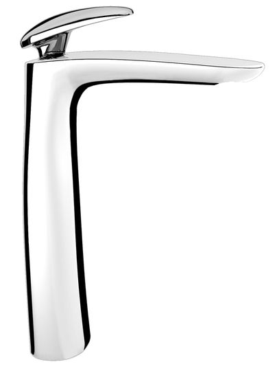 Synergy Open 93 Wash basin mixer, 300 mm high, center distance 150 mm long, with clic/clac pop-up drain by Fir Italia