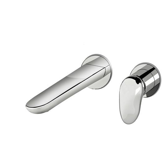 Synergy Open 93 External part for wall-mounted built-in basin mixer, 195 mm long, center distance 165 mm long by Fir Italia