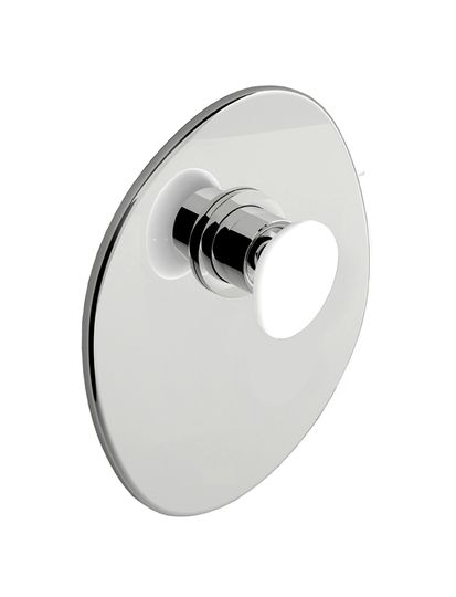 Synergy Stone 95 External part for wall-mounted built-in one-way shower mixer by Fir Italia