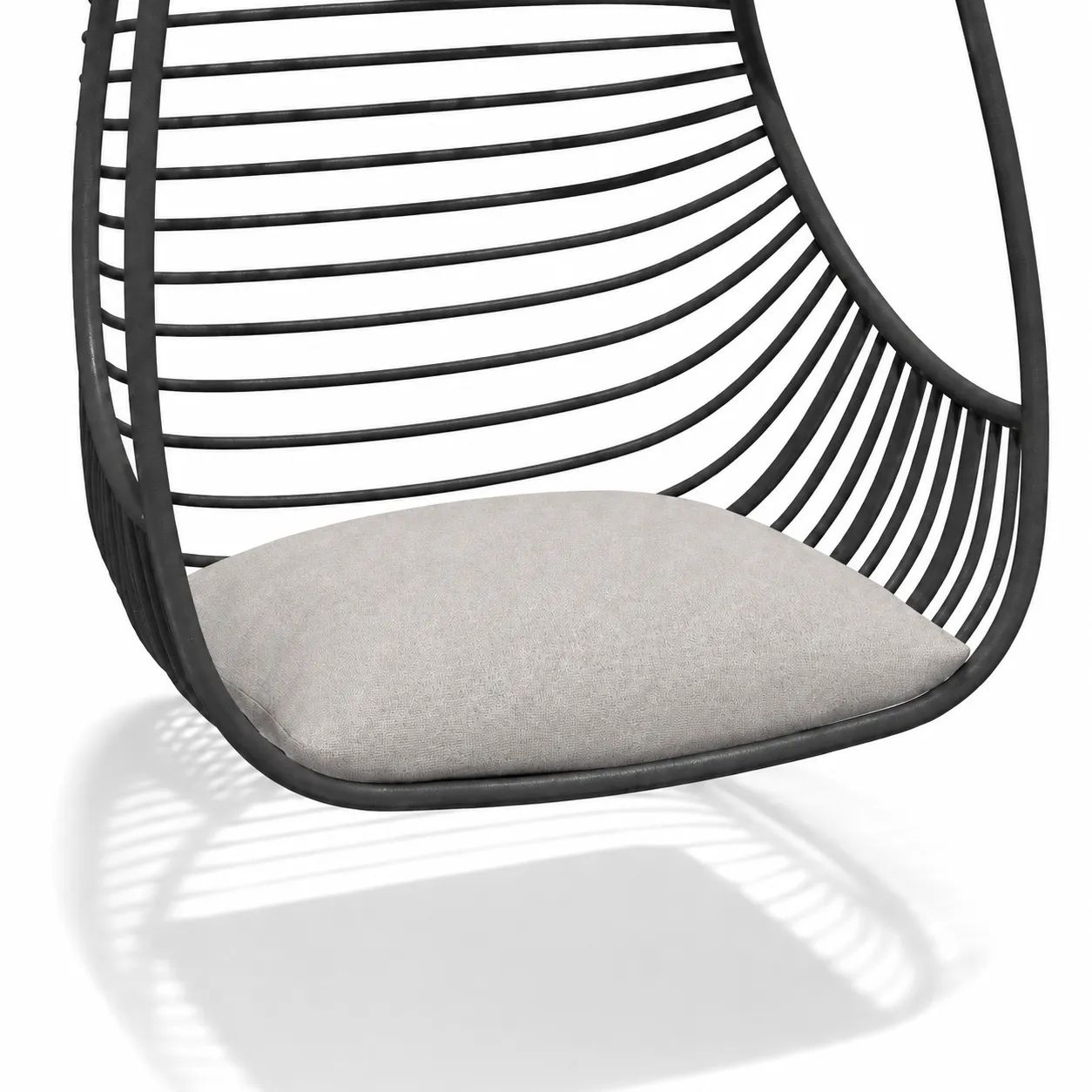 Claris hanging chair seat cushion 70x70 cm by Fischer Möbel