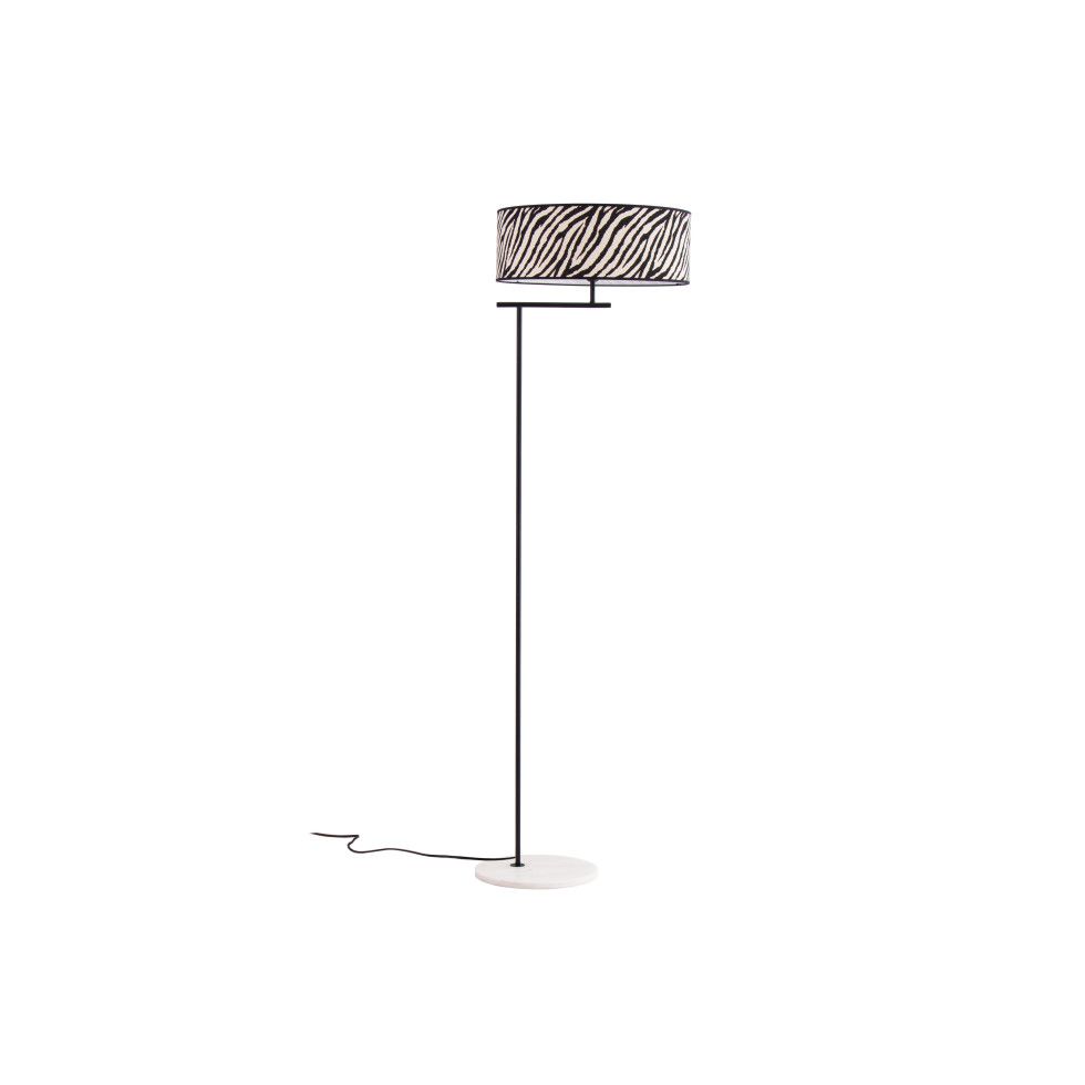LMP ZULU - Metal floor lamp by Flam & Luce