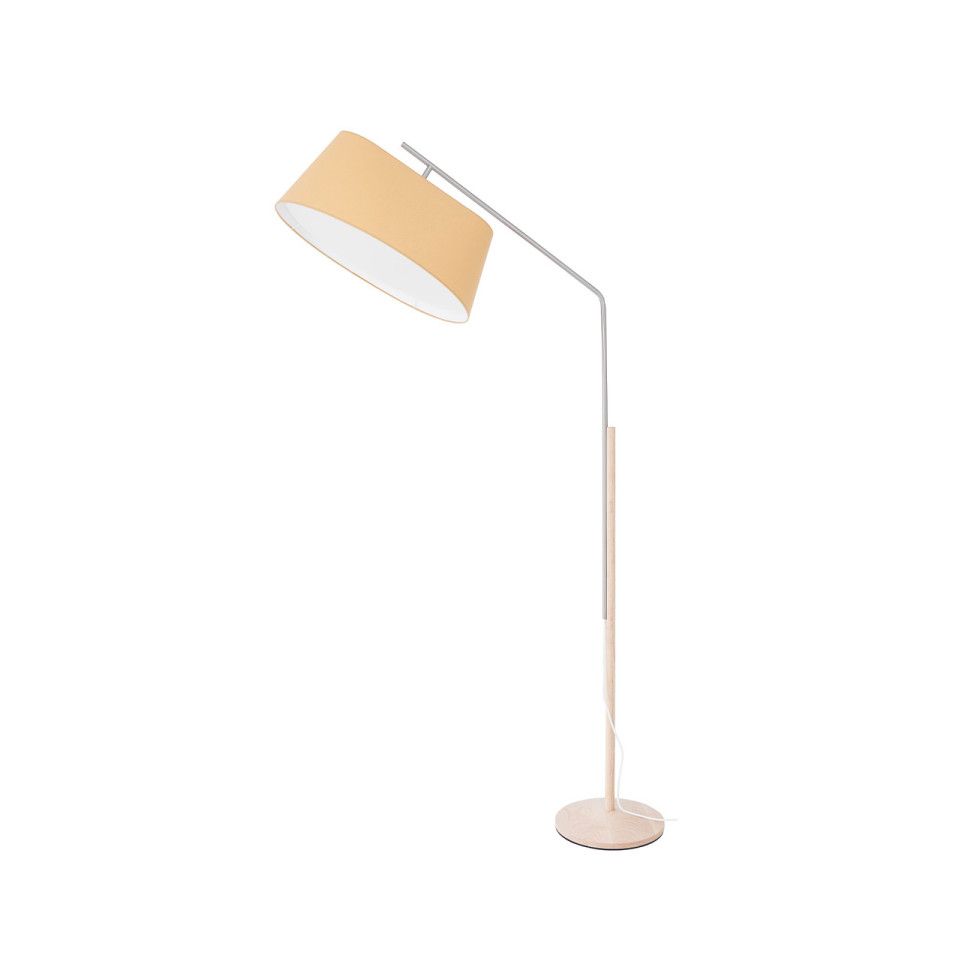 LMP LUDO - Wooden floor lamp by Flam & Luce