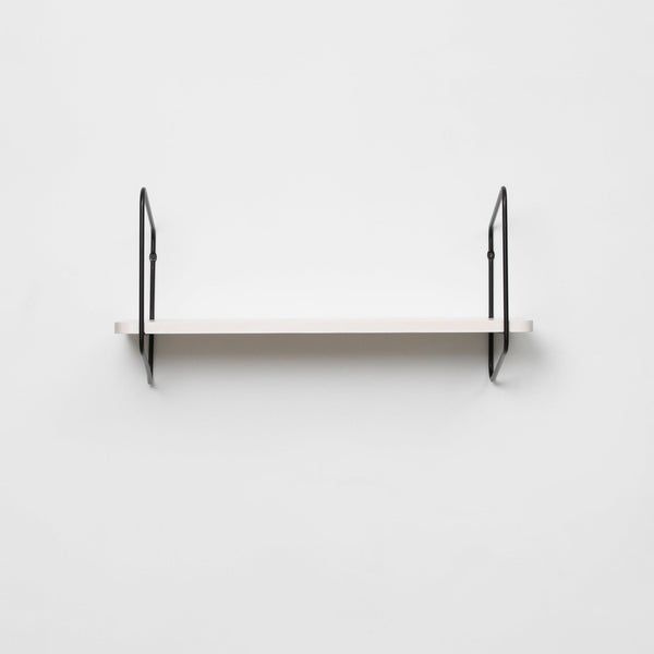 Urban Nomad Wall Shelf / 68x24 cm / Black / White by FÓLK Reykjavik