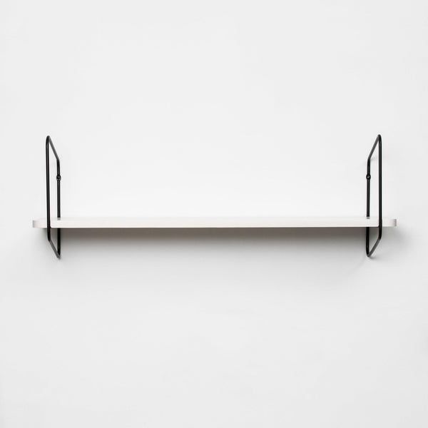 Urban Nomad Wall Shelf / 94x24 cm / Black / White by FÓLK Reykjavik