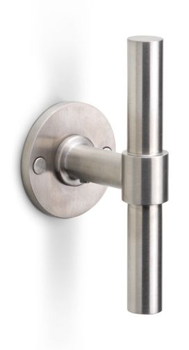 ONE PBT15XL/50 door handles on rose by Formani