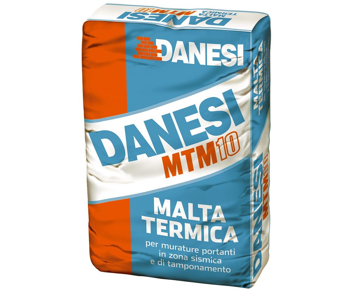 Malta termica MTM10 - Malta M10 Danesi Laterizi by Fornaci Laterizi Danesi