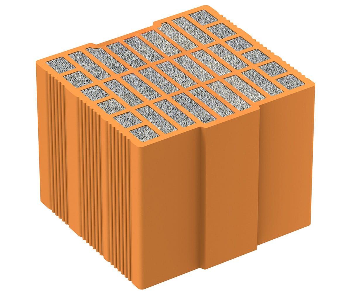 Normablok Più S25 incastro 25 Taglio Termico by Fornaci Laterizi Danesi