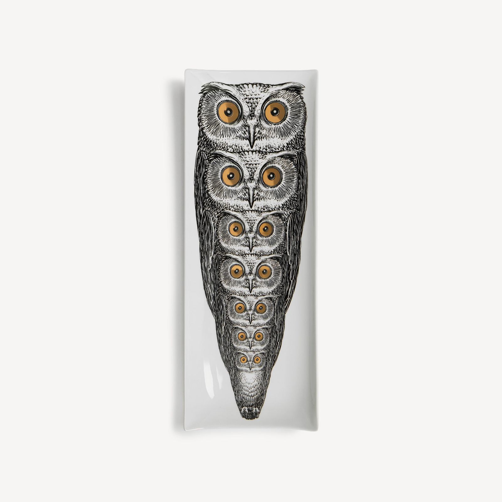 Rectangular Tray Civette by Fornasetti