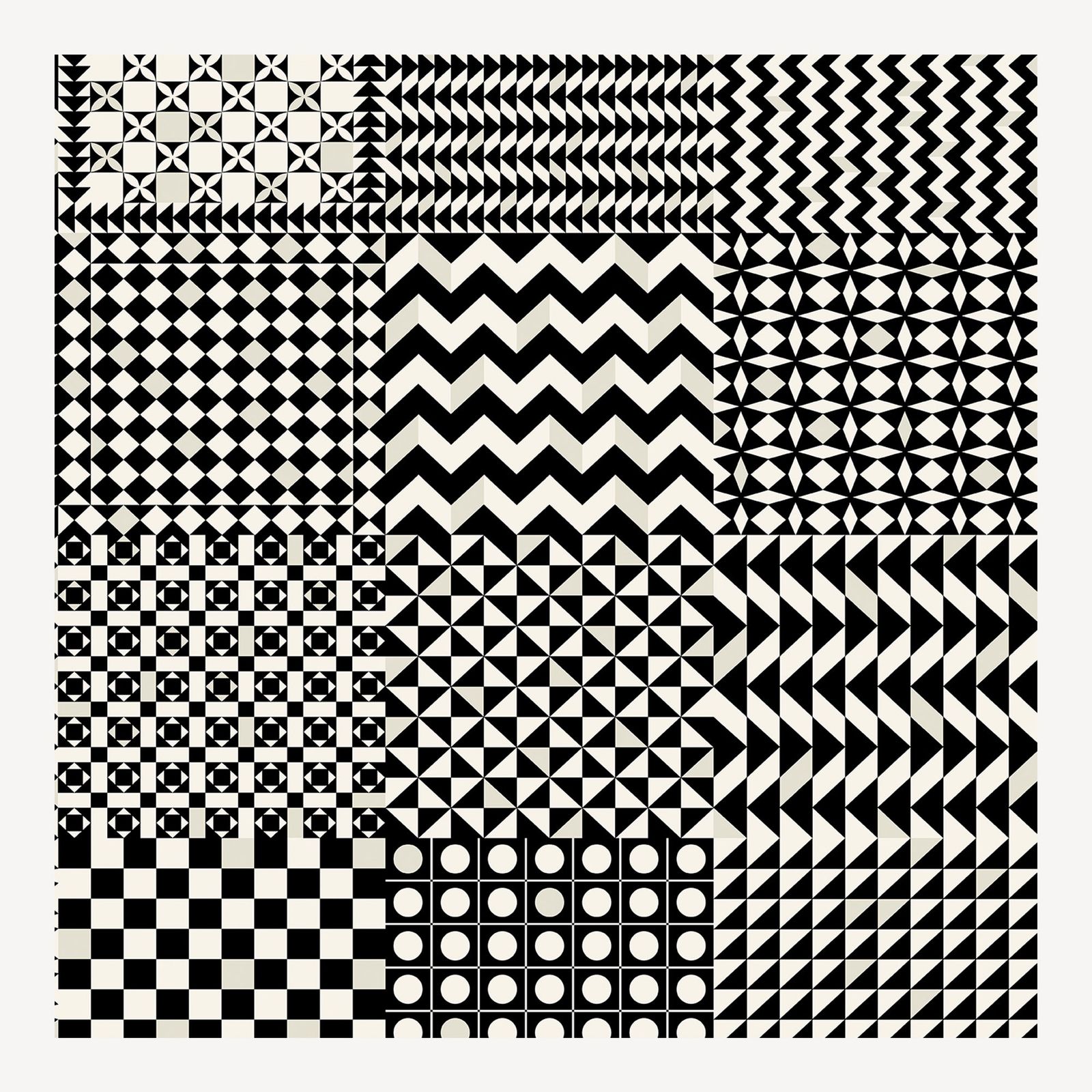 Wallpaper Geometrico by Fornasetti