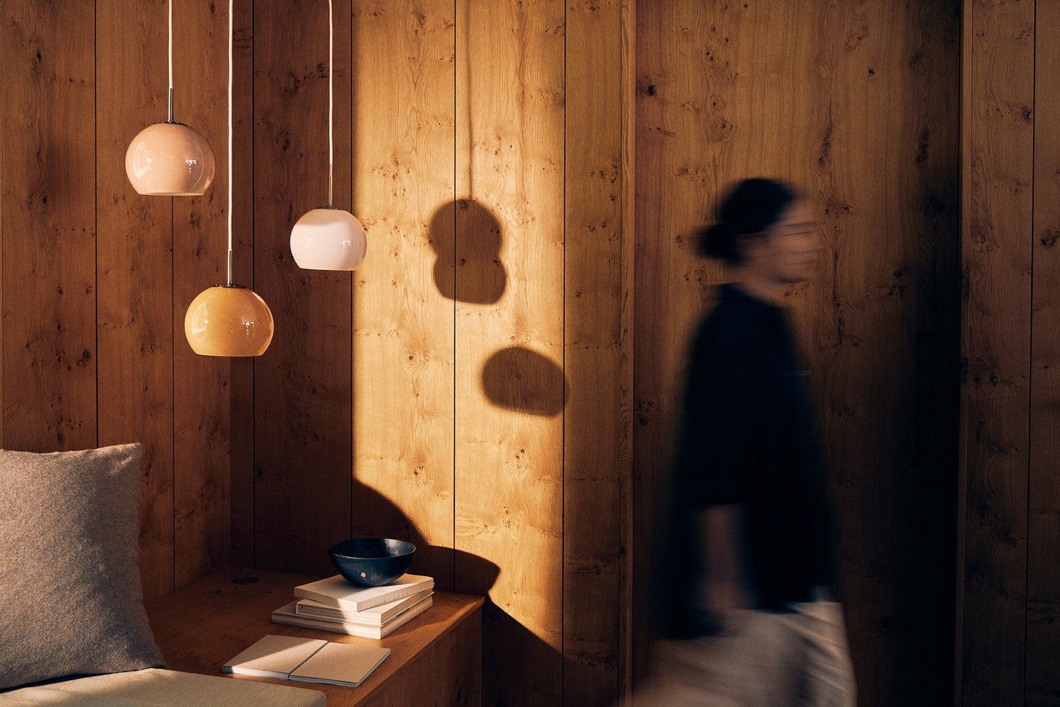 Ball Glass Pendant Lamp by Frandsen