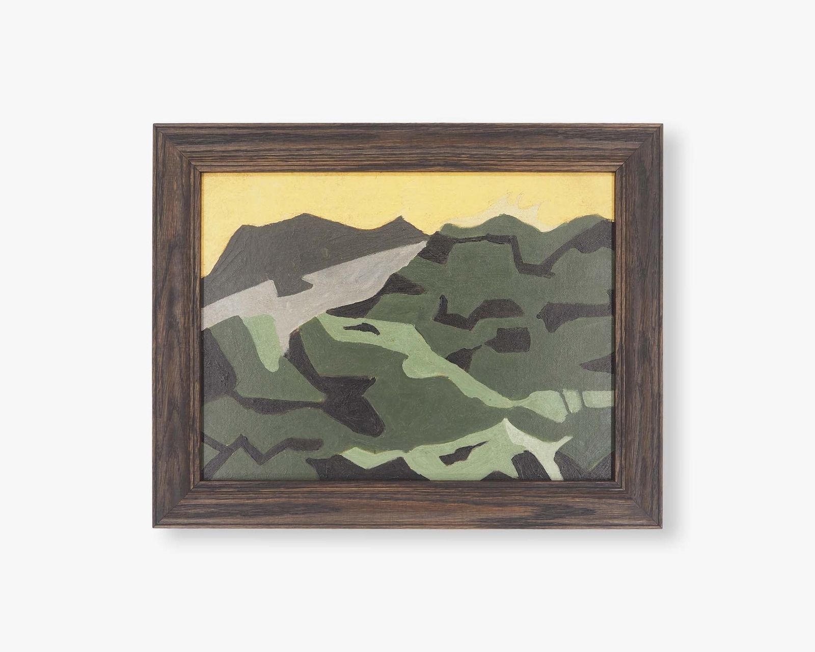 Ochre Sky Artwork - Welsh Landscape by Fromental