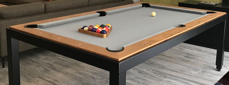 Mat zwart RAL9005 | pooltafel - Fusion Tables by Fusiontables Saluc