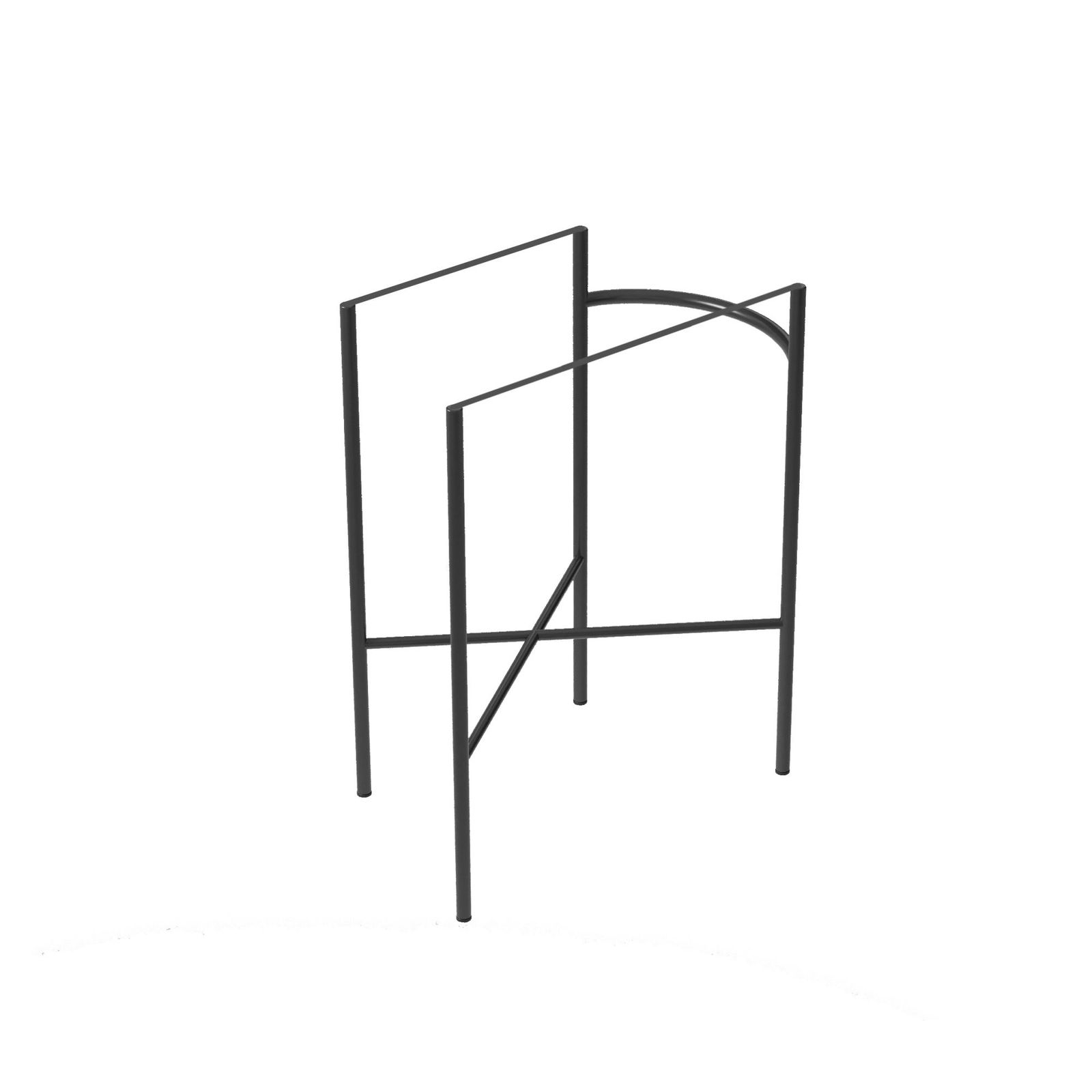 Struttura free standing per lavabo T65  1 porta by GALASSIA