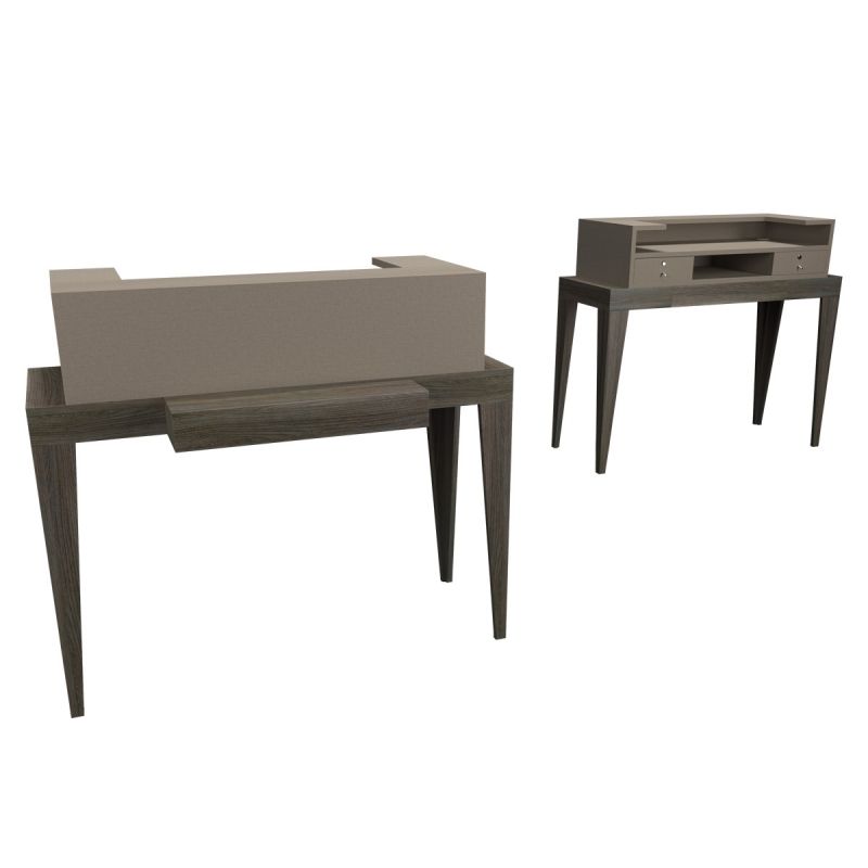 Salon Reception Desk Madison Desk 120 by Gamma & Bross