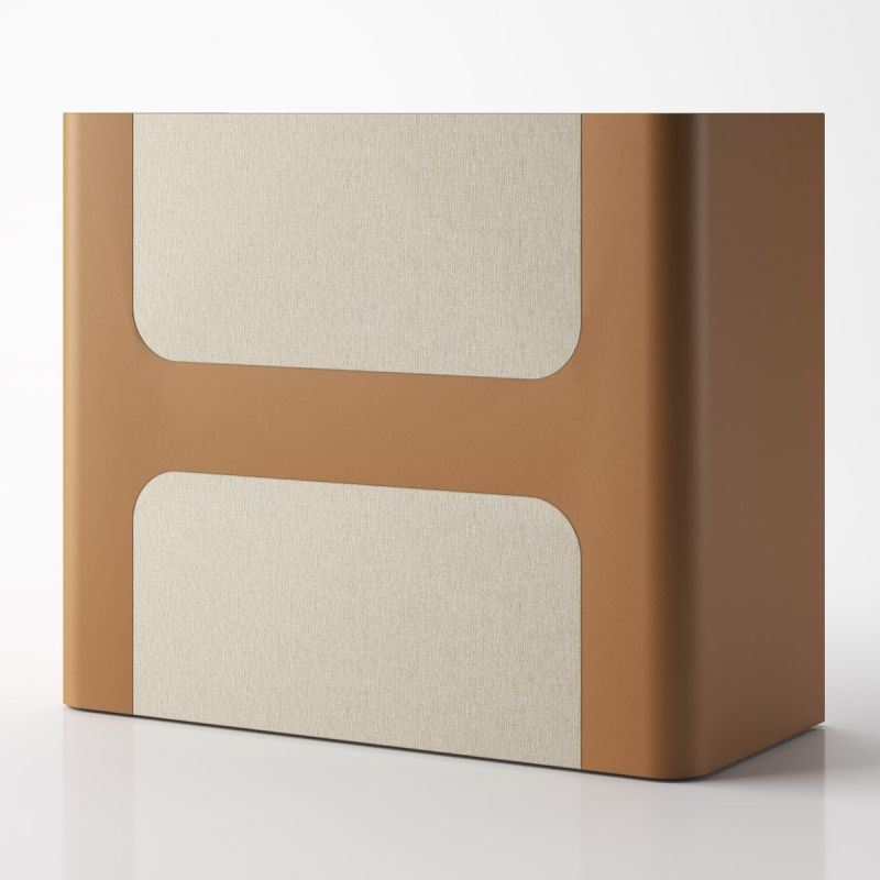 Salon Reception Desk H Desk by Gamma & Bross