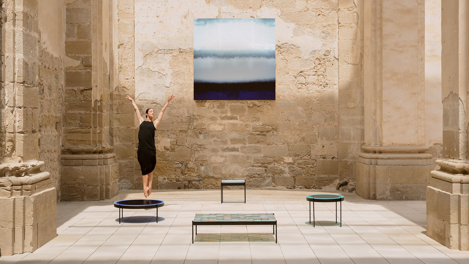 Iris Coffee tables by GANDIABLASCO