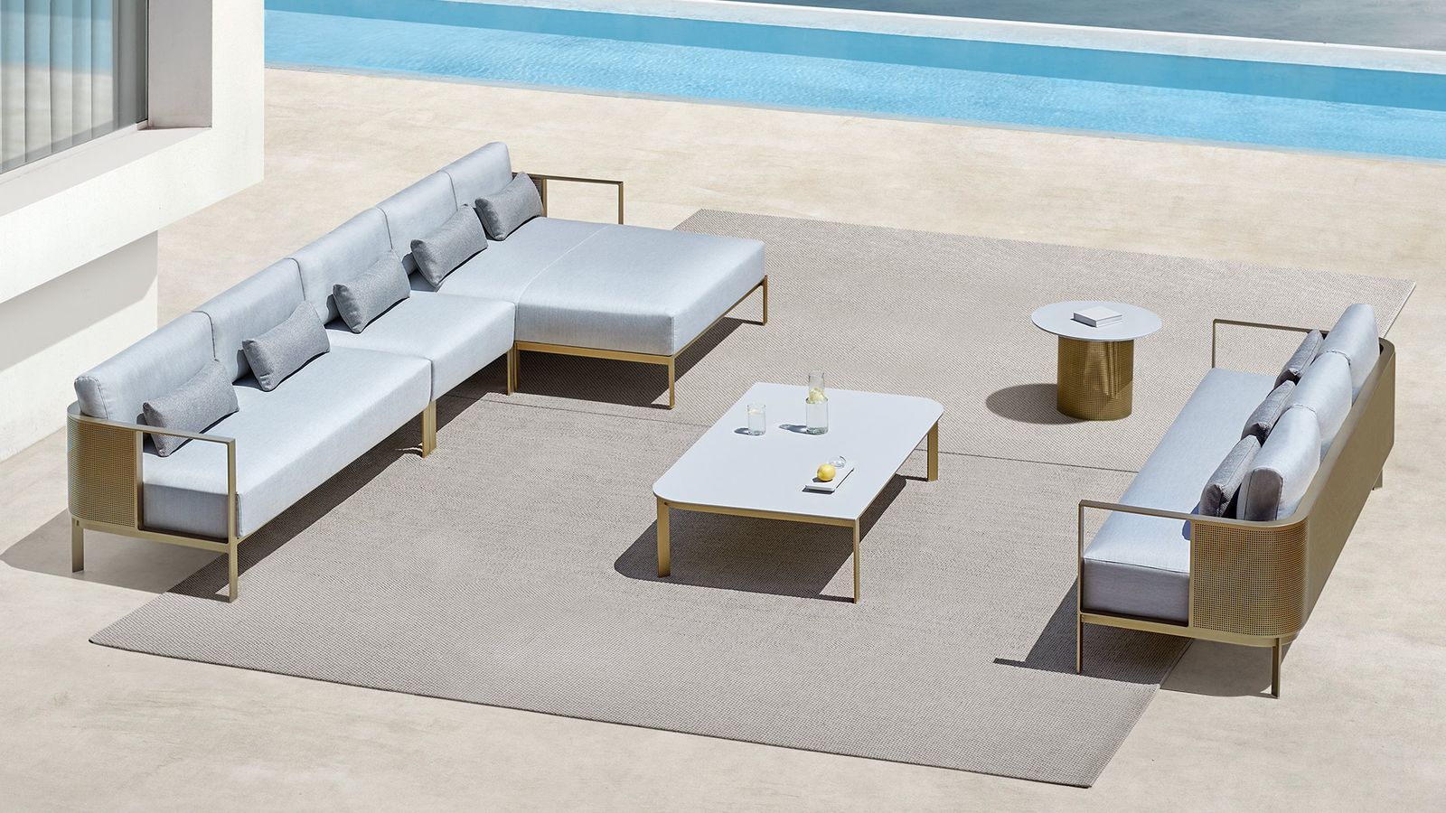 Solanas Round coffee table Ø60 by GANDIABLASCO