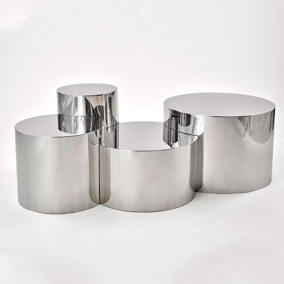 Geometria: Cerchi 4 Coffee Table by GASPARE ASARO