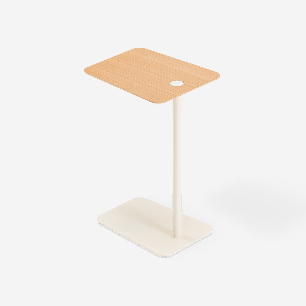 Loop Side Table - Oak by GAZZDA